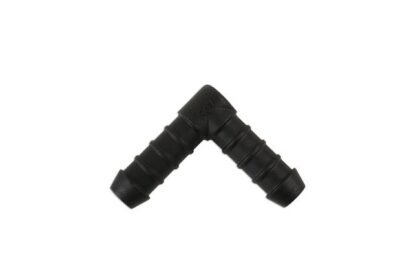 CONECTOR DE COTOVELO PARA TUBO DE PLÁSTICO, 12 MM DE DIÂMETRO INTERNO, PACOTE COM 5 PEÇAS