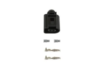 KIT COM 25 CONECTORES FÊMEA ELÉTRICOS VW GROUP DE 1,5 MM E 2 PINOS