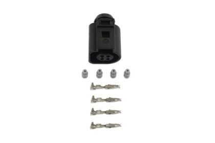 KIT COM 45 CONECTORES FÊMEA ELÉTRICOS VW GROUP DE 1,5 MM COM 4 PINOS
