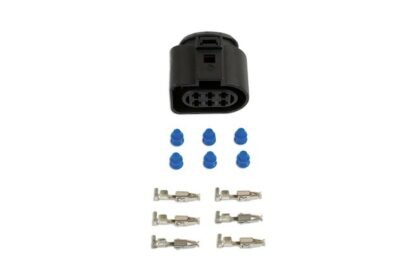 KIT COM 65 CONECTORES FÊMEA ELÉTRICOS VW DE 2,8 MM E 6 PINOS
