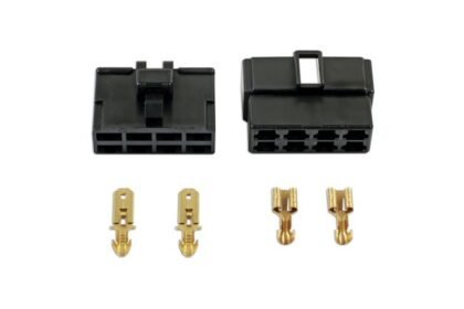 KIT COM 18 CONECTORES TIPO 250 DE 8 PINOS