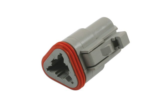 KIT DE CONECTORES DE PLUGUE ALEMÃO DE 3 PINOS (5 PEÇAS)