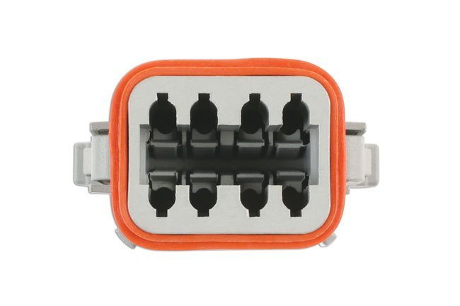 KIT DE CONECTORES DE PLUGUE ALEMÃO DE 8 PINOS (10 PEÇAS) - Image 3