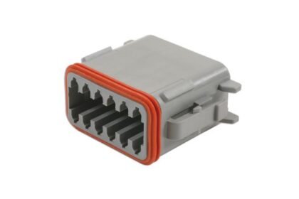 KIT DE CONECTORES DE PLUGUE ALEMÃO DE 12 PINOS (4 PEÇAS)