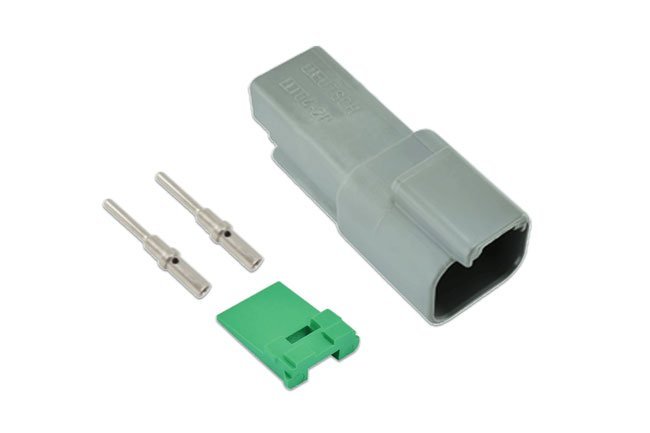 KIT DE CONECTORES DE RECEPTÁCULO ALEMÃO DE 2 PINOS (4 PEÇAS) - Image 4