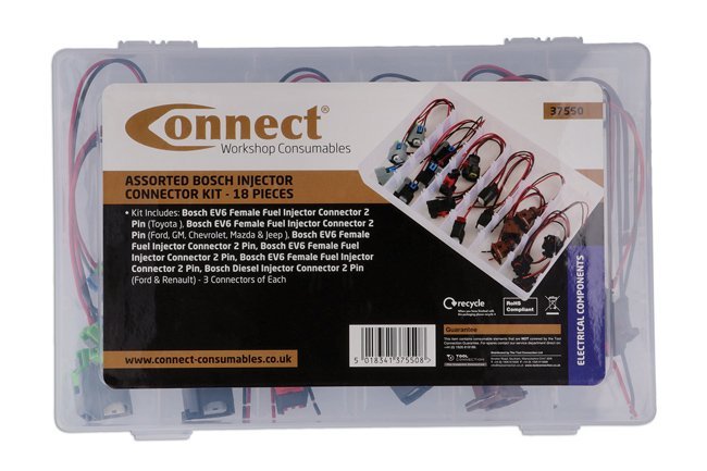 KIT DE CONECTORES VARIADOS PARA INJETORES BOSCH (18 PEÇAS) - Image 3