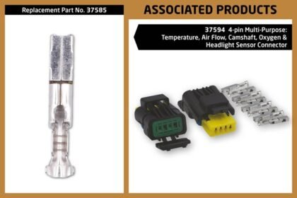 CONECTOR MULTIFUNCIONAL PEUGEOT DE 4 PINOS, 10 UNIDADES