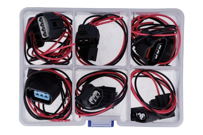 KIT DE CONECTORES DE CHICOTE DE BOBINE DE IGNIÇÃO VARIADOS (12 PEÇAS) - Image 4