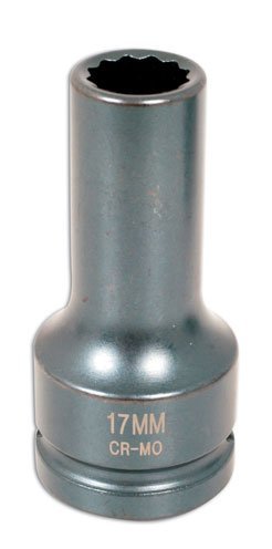 CHAVE DE CAIXA DE IMPACTO DA CABEÇA DO CILINDRO 3/4" D 17MM