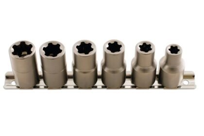 CONJUNTO DE CHAVE DE CAIXA TORX® PLUS 1/2"D 6PC