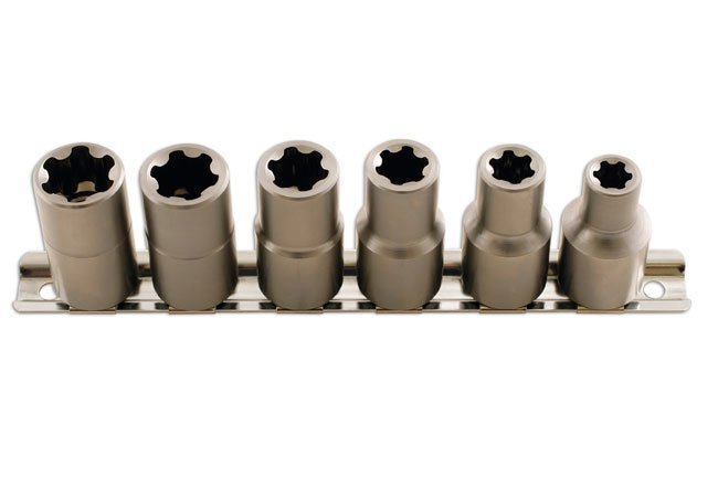 CONJUNTO DE CHAVE DE CAIXA TORX® PLUS 1/2"D 6PC