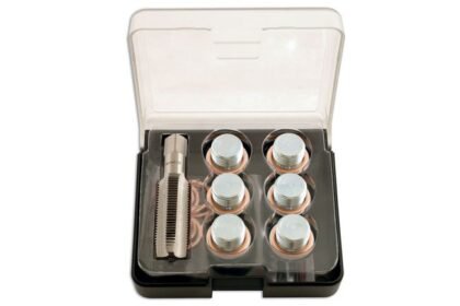 KIT DE REPARAÇÃO DE ROSCA DO TAMPÃO DO CÁRTER M17 X 1,5