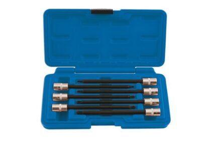 BIT DE CHAVE DE CAIXA EM ESTRELA DE EXTREMIDADE ESFERA LONGA CONJUNTO 1/4"D 7PC