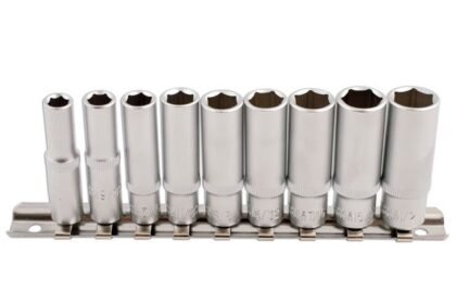 CONJUNTO AF DEEP SOCKET 1/4"D 9PC