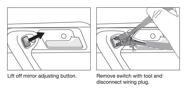 ALICATE PARA REMOÇÃO DO INTERRUPTOR DO ESPELHO - PARA BMW - Image 3