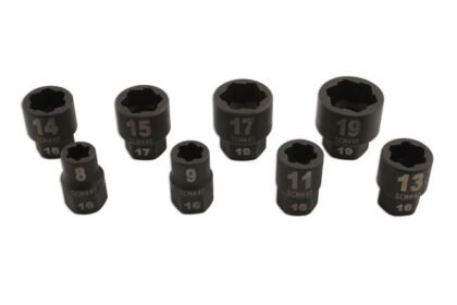 REMOVEDOR DE PORCA/PARAFUSO DANIFICADO 3/8"D 8PC