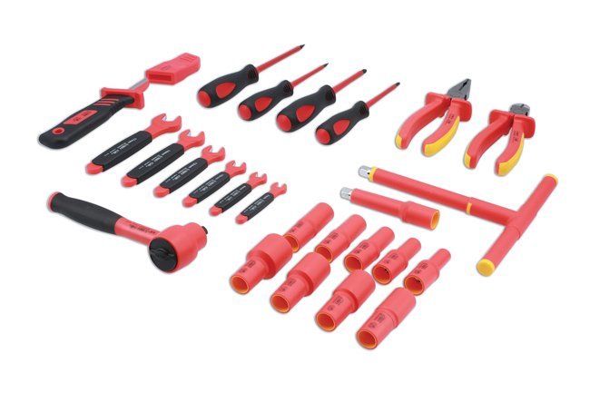 KIT DE FERRAMENTAS ISOLADAS 3/8"D 25PC
