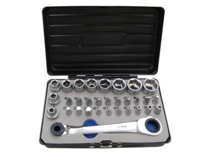 CONJUNTO DE CHAVE DE CAIXA E BIT 1/4"D 31PC