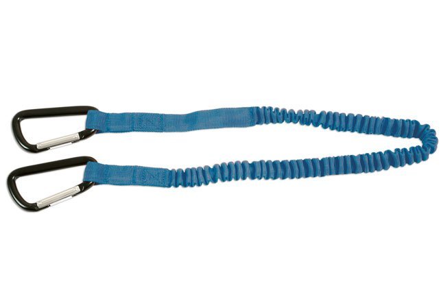 CORDÃO SEGURANCA PARA FERRAMENTA- 2 GANCHOS E ARAME DE 4MM