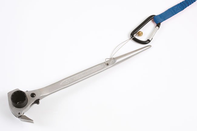 CORDÃO SEGURANCA PARA FERRAMENTA- 2 GANCHOS E ARAME DE 4MM - Image 2