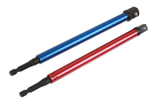CONJUNTO DE ADAPTADORES DE CHAVE DE CAIXA, MANGA ROTATIVA 3/8"D, 1/2"D 2PC - Image 4