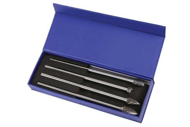 CONJUNTO DE REBARBAR EM CARBONETO DE TUNGSTÉNIO 4 PEÇAS - Image 2