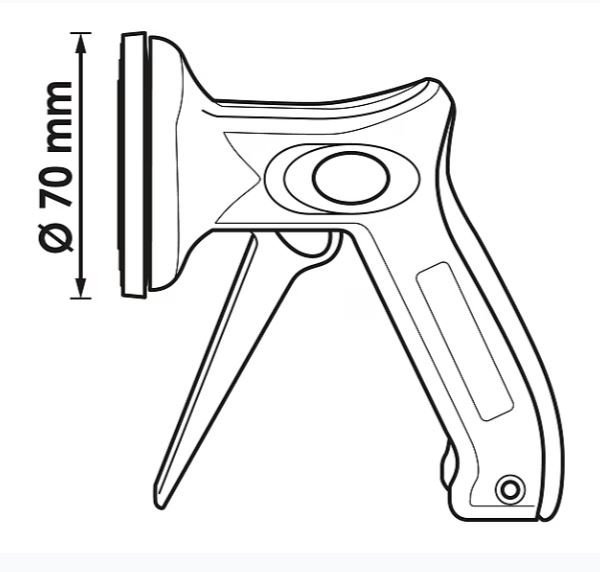 Mini suporte de para-brisas para uma mão - Image 2