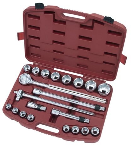 JOGO DE CHAVES CAIXA 21-PCS - 3/4" DR