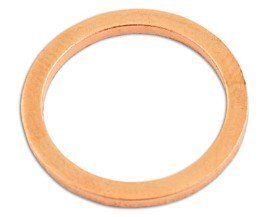 ANILHA DE VEDAÇÃO DE COBRE M16 X 22 X 1,5 MM (100 UNIDADES)