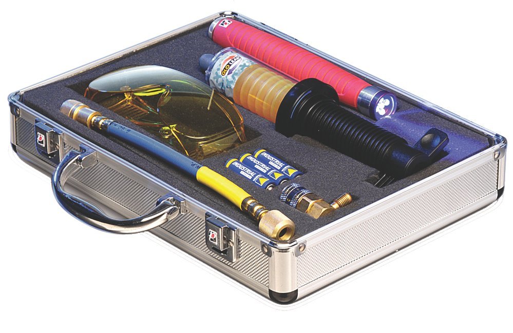 KIT DETECTOR FUGAS A/C - LAMP. UV - OCULOS - DETECT. FUGAS