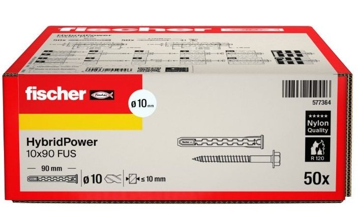 Fischer Hybridpower 10 x 90 Fus 50und - Image 2