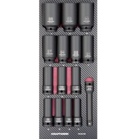 Chaves Impacto Longas EVA 1/2", 15 pcs