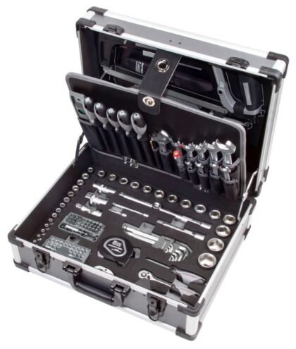 Mala de Ferramentas B147, 1/4"+1/2", 158 pcs