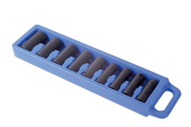 CONJUNTO DE CHAVE DE CAIXA DE IMPACTO LONGA 1/2"D 9PC - Image 3