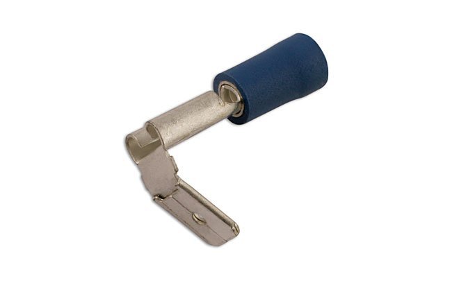 TERMINAL PIGGYBACK AZUL 6,3 MM, 100 UNIDADES - Image 2