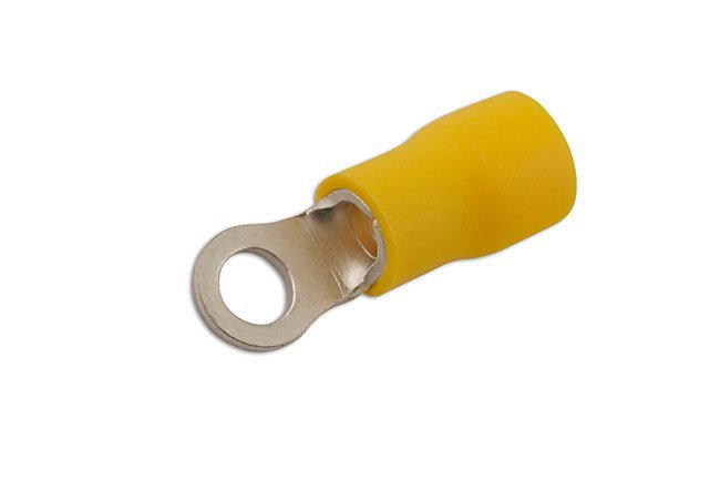 TERMINAL DE ANEL AMARELO 4,3 MM, 100 UNIDADES - Image 2