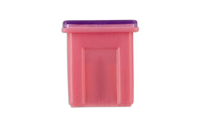 FUSÍVEIS DE CARTUCHO TIPO J DE BAIXO PERFIL, 30 A, ROSA, PACOTE COM 10 UNIDADES. - Image 3