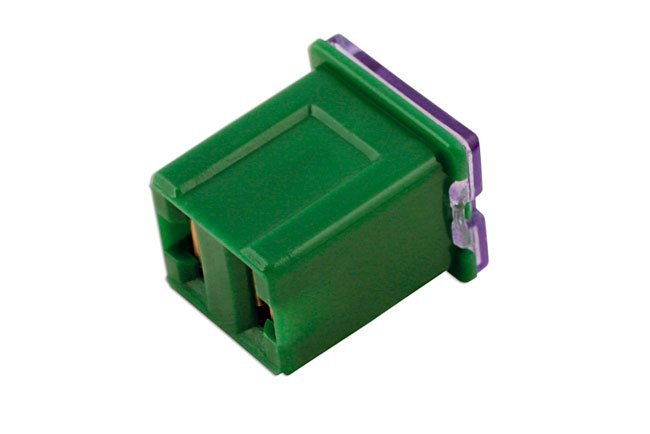 FUSÍVEIS DE CARTUCHO TIPO J DE BAIXO PERFIL, 40 A, VERDES, PACOTE COM 10 UNIDADES. - Image 2