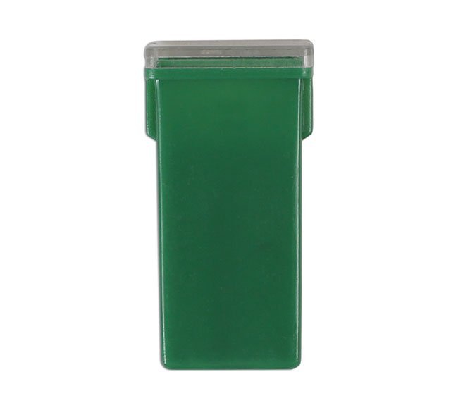 FUSÍVEL TIPO CARTUCHO J 40A, VERDE, PACOTE COM 10 UNIDADES