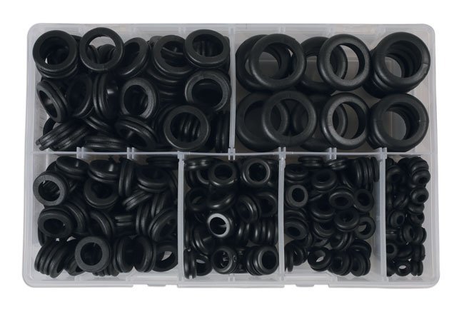CONJUNTO DE 280 ANILHAS DE VEDAÇÃO PARA FIOS SORTIDAS - Image 3