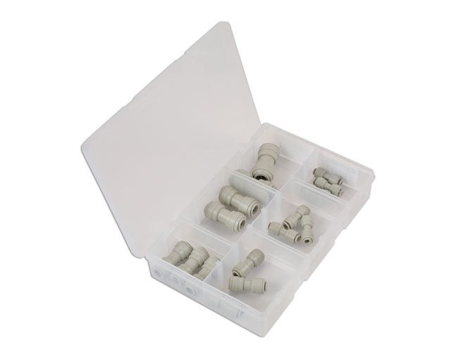CONJUNTO DE 16 ACOPLAMENTOS DE ENCAIXE RÁPIDO IMPERIAIS SORTIDOS, RETOS. - Image 4