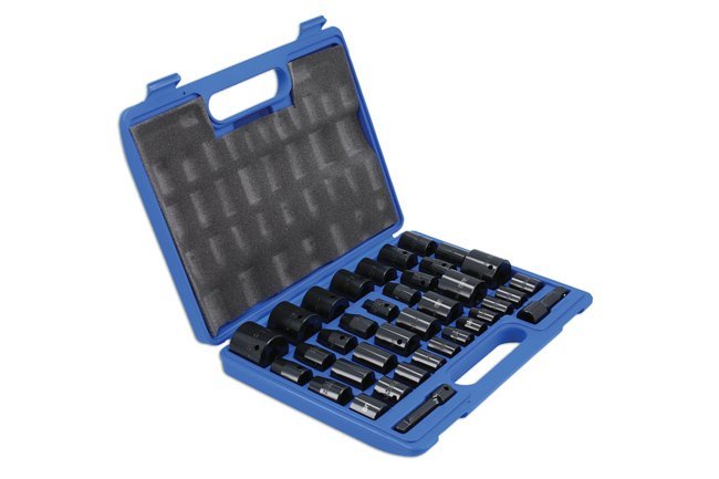 CONJUNTO DE CHAVE DE CAIXA DE IMPACTO 3/8"D, 1/2"D 37PC - Image 3