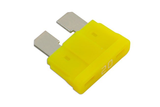 FUSÍVEIS DE LÂMINA PADRÃO LED 20A, PACOTE COM 25 UNIDADES - Image 2