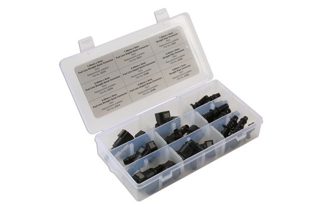 CONJUNTO DE 24 CONECTORES RÁPIDOS PARA LINHAS DE COMBUSTÍVEL, RETOS E ANGULARES - Image 5