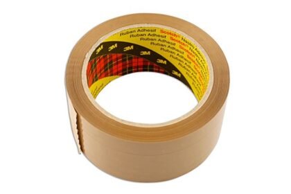 FITA ADESIVA CASTANHO PARA EMBALAGENS, 50 MM X 66 M, CAIXA COM 36 UNIDADES.