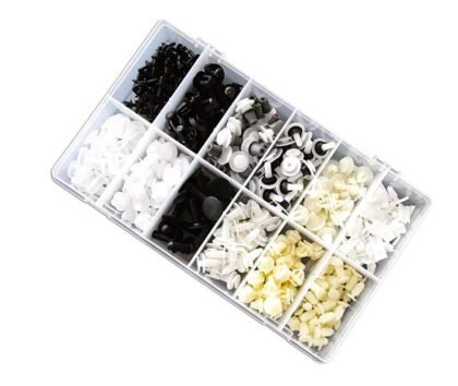 CONJUNTO DE 345 MOLAS DE ACABAMENTO VARIADAS PARA PEUGEOT/CITROËN