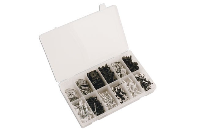 CONJUNTO DE 400 PEÇAS DE FIXADORES METÁLICOS VARIADOS PARA OFICINA MECÂNICA - Image 4