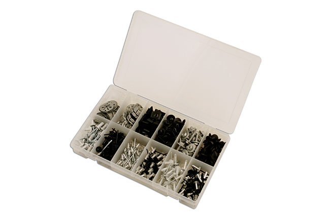 CONJUNTO DE 400 PEÇAS DE FIXADORES METÁLICOS VARIADOS PARA OFICINA MECÂNICA - Image 6