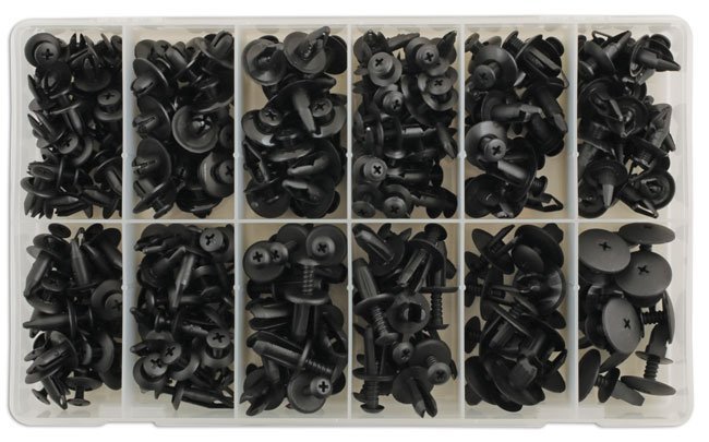 CONJUNTO DE 240 PEÇAS DE FIXADORES DE ACABAMENTO COM REBITES DE PARAFUSO VARIADOS - Image 4
