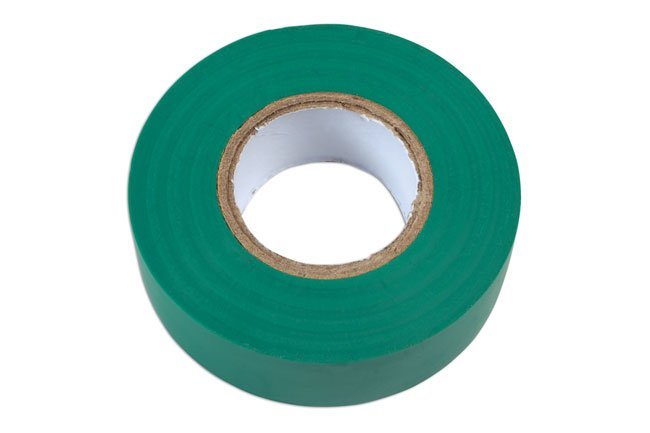 FITA ISOLANTE DE PVC VERDE, 19 MM X 20 M, 1 UNIDADE